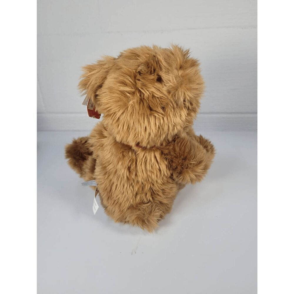 Aurora World Olde Time Christmas Teddy Bear Plush Toy Brown Size 12 Inch - Picture 3 of 7